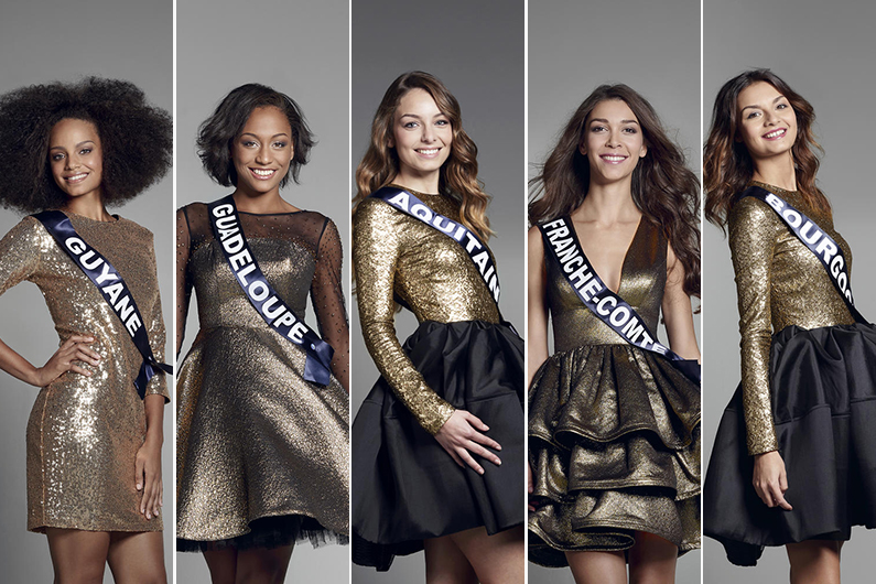 Découvrez les visages des 30 candidates au titre de Miss France 2017