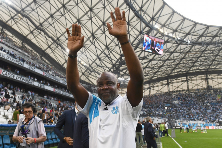 Basile Boli, auteur du but de la victoire en Ligue des champions pour l'Olympique de Marseille en 1993.