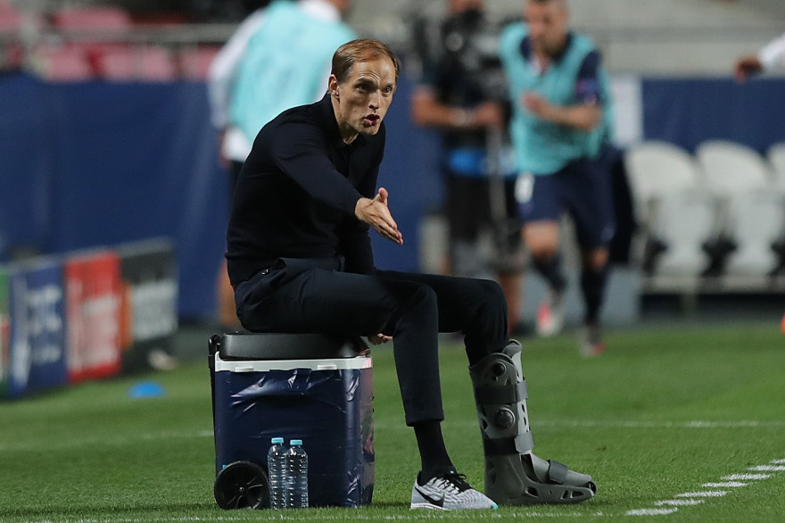 L'entraîneur du PSG Thomas Tuchel, lors de la finale face au Bayern Münich le 23 août 2020