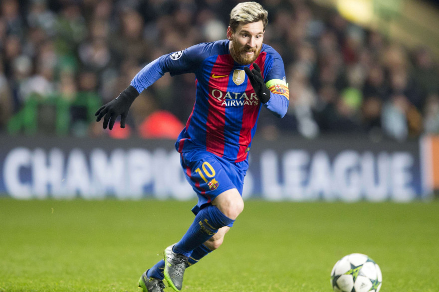 Lionel Messi en novembre 2016 sous les couleurs du FC Barcelone