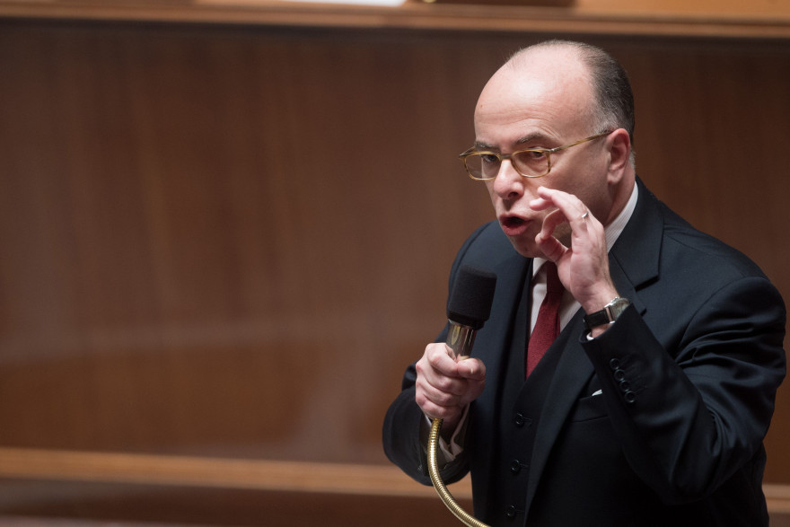 Bernard Cazeneuve à l'Assemblée nationale le 3 mai 2016