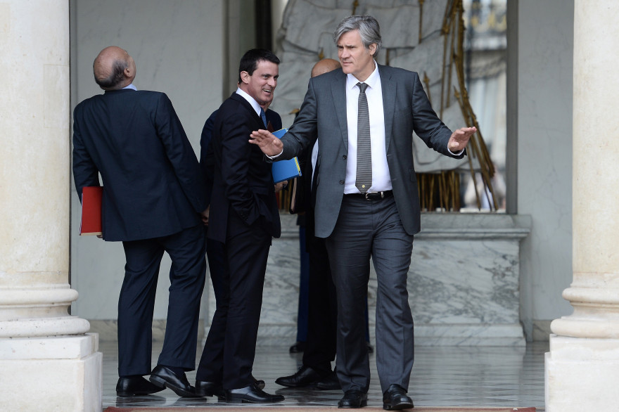 Manuel Valls et Stéphane Le Foll, le 13 juillet 2016