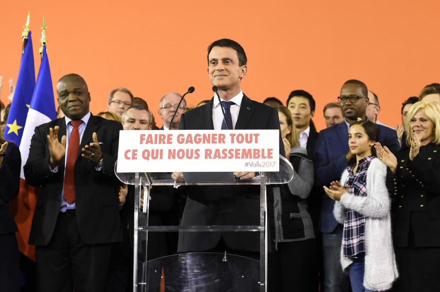 Manuel Valls à Évry le 5 décembre 2016
