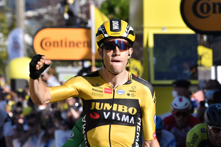 Wout Van Aert sur le Tour de France le 2 septembre 2020