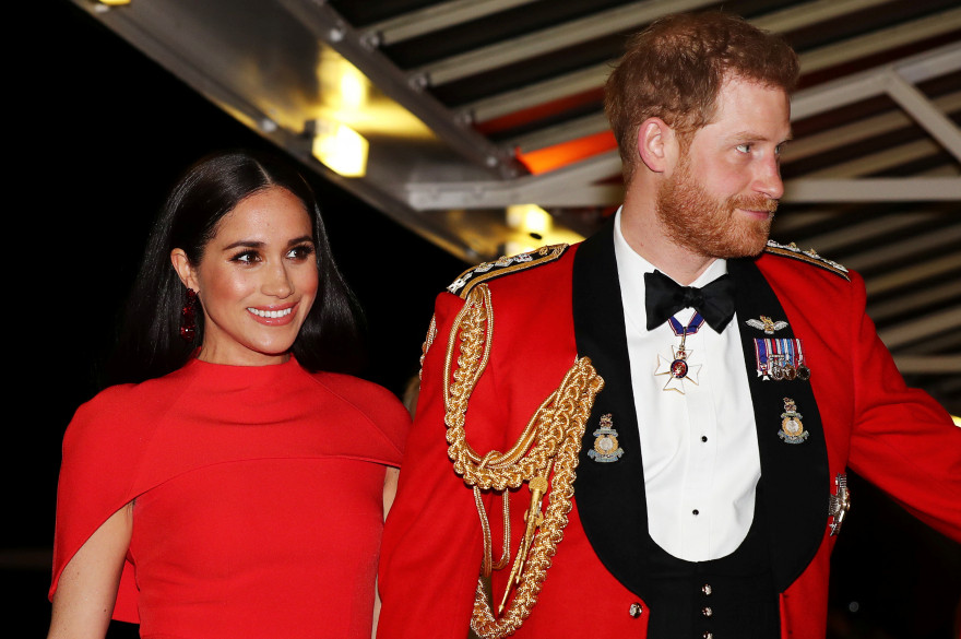 Meghan et Harry le 7 mars 2020 à Londres.