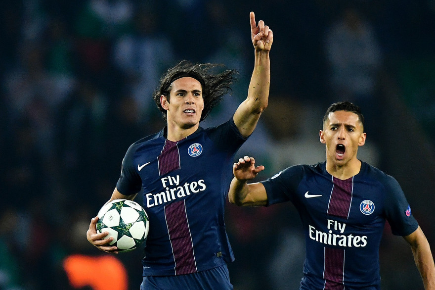 Cavani le 11 décembre au Parc des Princes face à Nice.