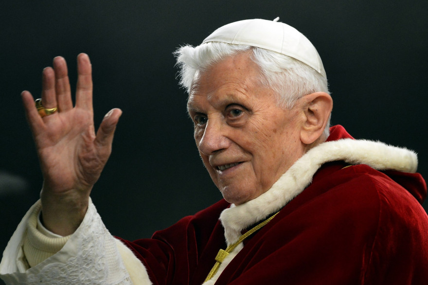 Le pape Benoît XVI (Joseph Ratzinger), le 29 décembre 2012, au Vatican