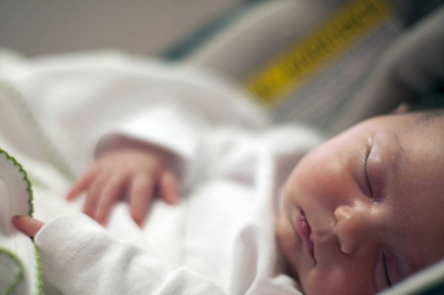 Un bébé dans une maternité en 2010.