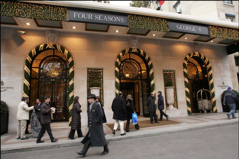 L'hôtel George V à Paris.