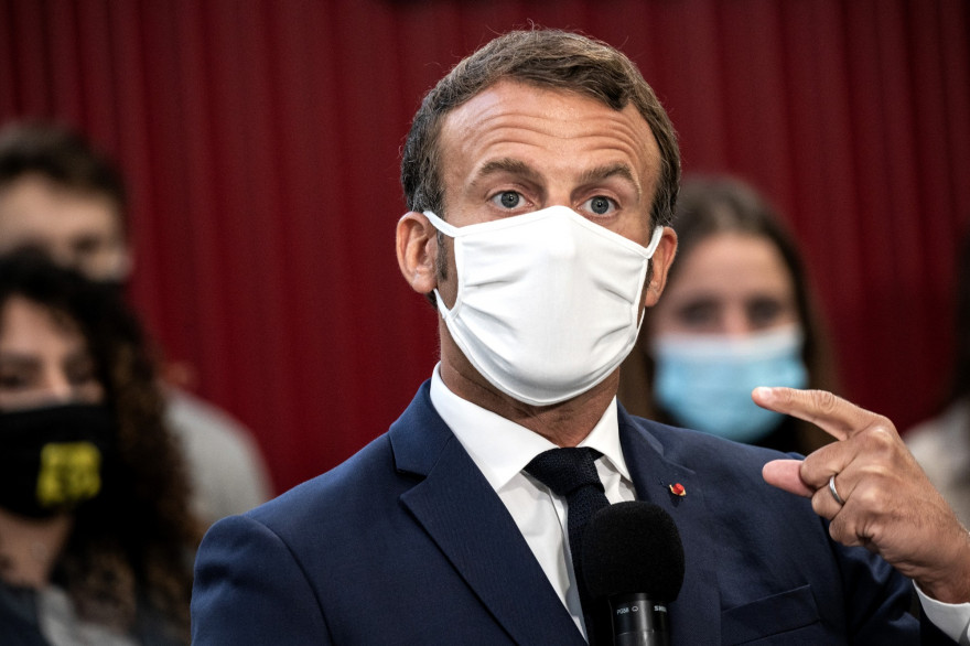 Emmanuel Macron, le 9 septembre 2020