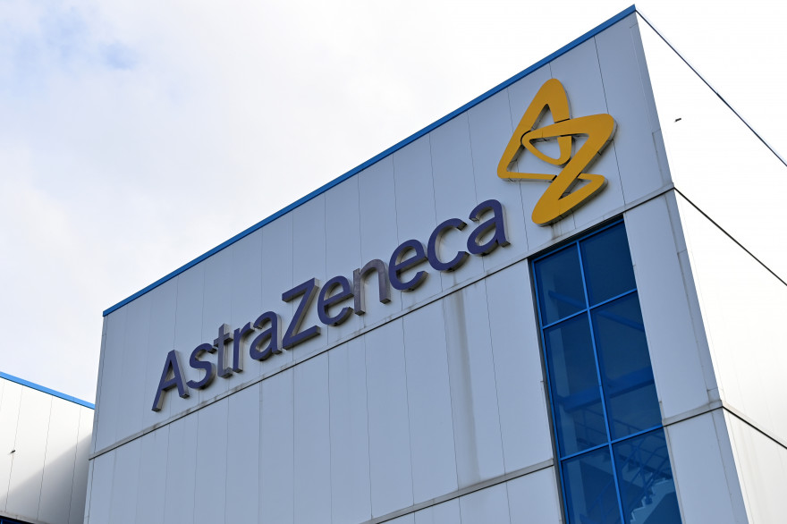 Le logo d'AstraZeneca (illustration)