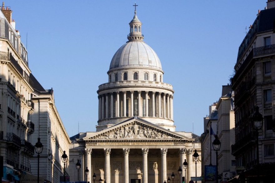Une vue du Panthéon à Paris