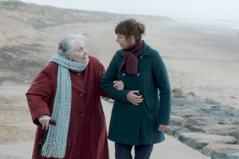 Claude Gensac avec Karin Viard dans le film "Lulu femme nue" sorti en 2014