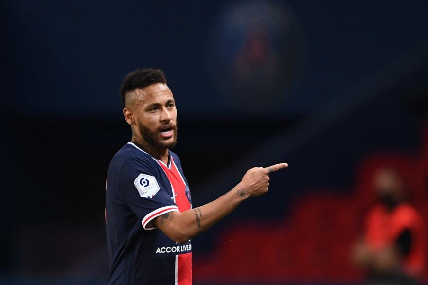 Neymar, lors du Clasico face à Marseille, dimanche 13 septembre