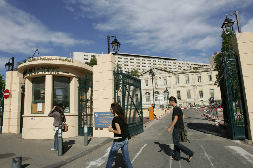 L'hôpital de La Timone à Marseille