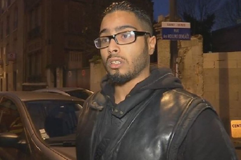 Jawad Bendaoud, soupçonné d'avoir prêté son appartement de Saint-Denis aux terroristes