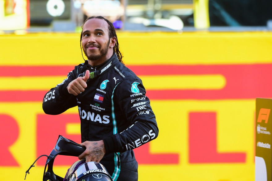 Lewis Hamilton au Grand Prix de Toscane le 13 septembre 2020
