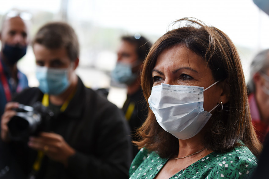 Anne Hidalgo, maire de Paris, le 27 août à Paris