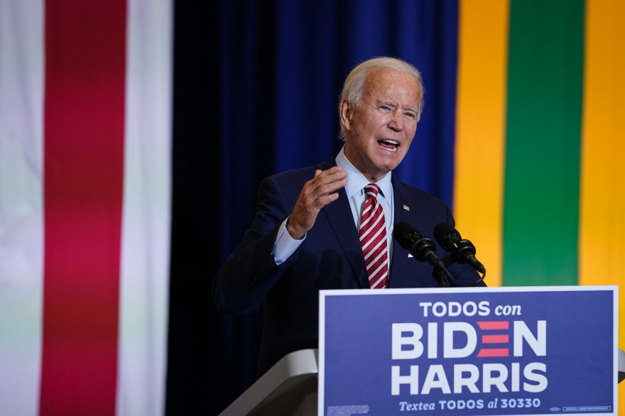 Joe Biden, mardi 15 septembre 2020, en Floride (Illustration)