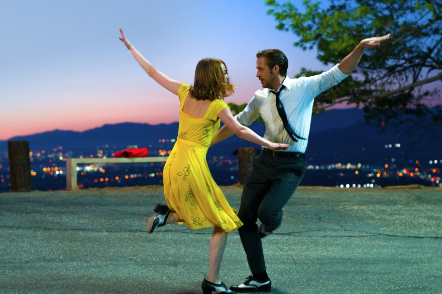 Emma Stone et Ryan Gosling, star de "La La Land"