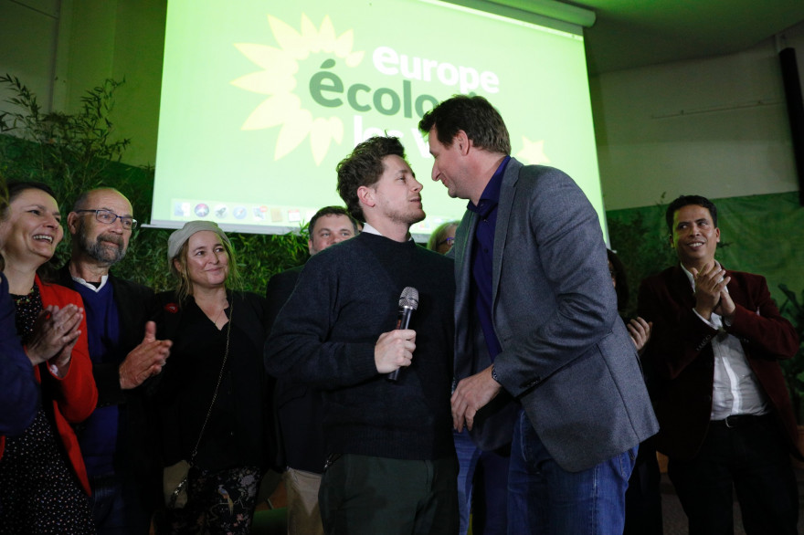 Julien Bayou et Yannick Jadot, le 30 novembre 2019
