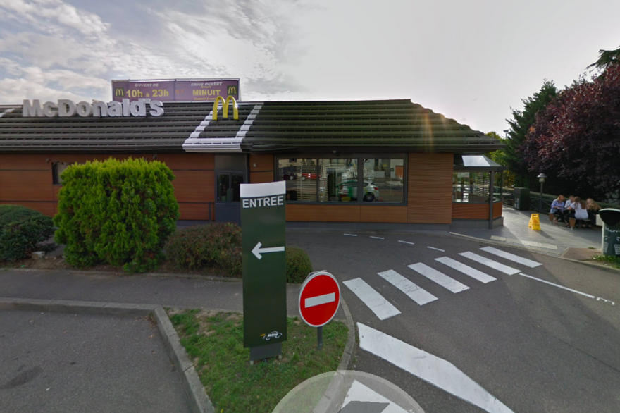 Le McDonald's de Pont-à-Mousson.