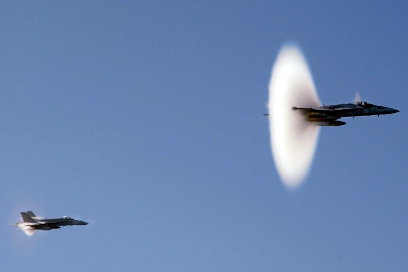 Un avion de chasse a franchi le mur du son, vendredi 13 janvier à Marseille (image d'illustration)