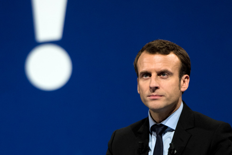 Emmanuel Macron, le 14 janvier 2017