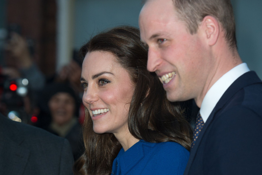 Kate Middleton et prince William le 11 janvier 2017