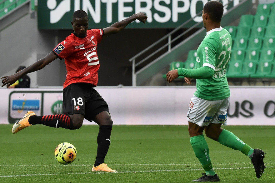 Rennes a battu Saint-Etienne 3-0 samedi 26 septembre et prend la tête de la Ligue 1.