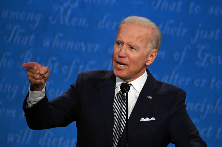 Joe Biden, le 29 septembre 2020, à Cleveland
