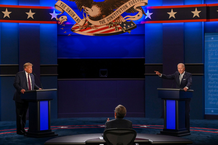 Debat Présidentielle Qui Est Le Meilleur Trump-Biden : un débat violent, "à l'image de la campagne" pour une experte