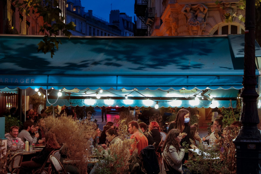 Un restaurant à Paris, le 26 septembre 2020.