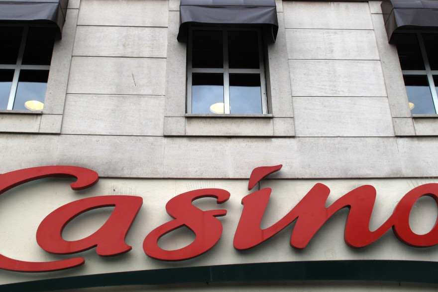 L'enseigne Casino (illustration).