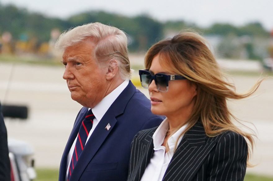 Donald et Melania Trump ont été testés positif au coronavirus, jeudi 1er octobre 2020.
