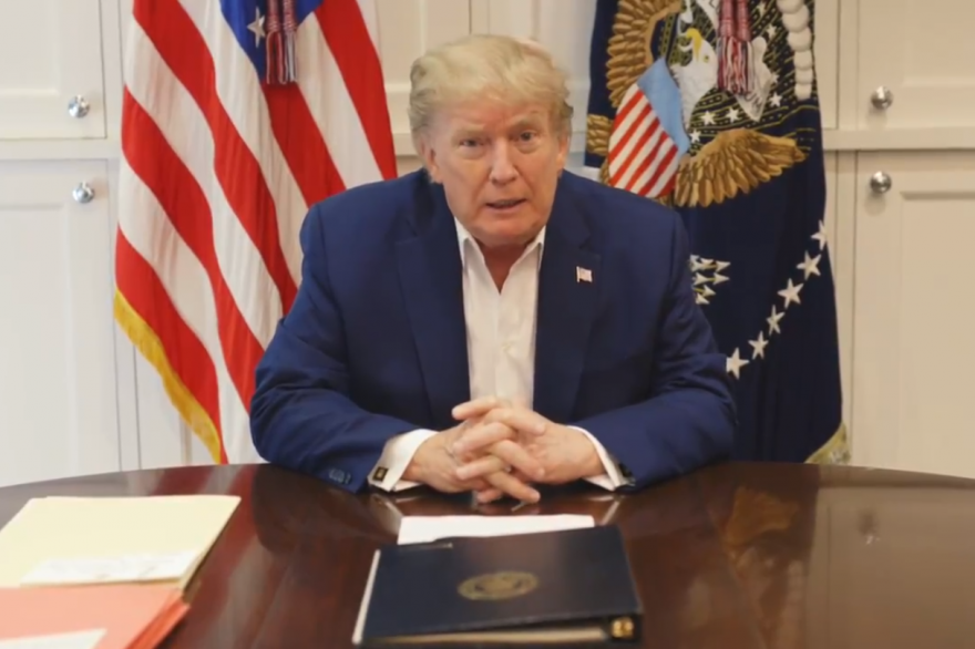 Donald Trump, le 4 octobre 2020