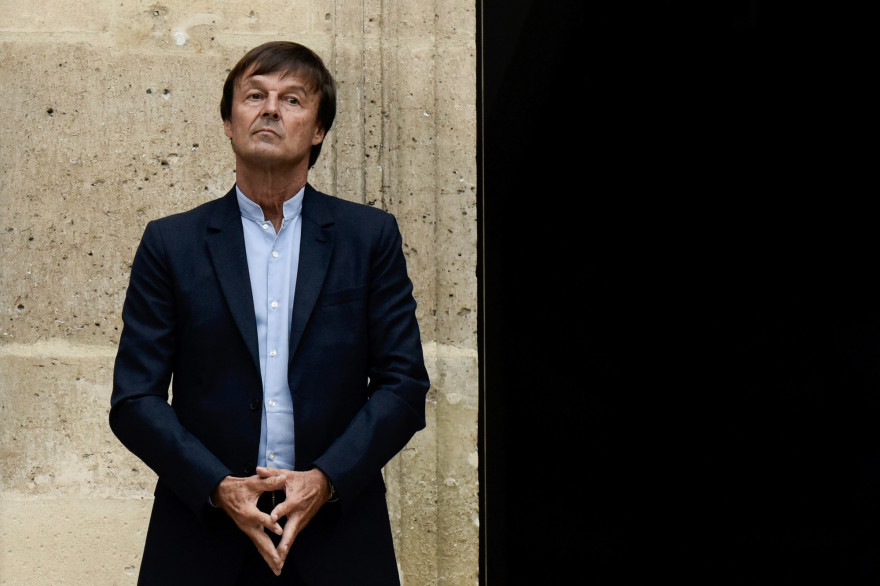 Nicolas Hulot, le 4 septembre 2018
