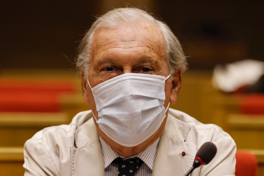 Le président du Conseil scientifique Jean-François Delfraissy au Sénat à Paris, le 15 septembre 2020.