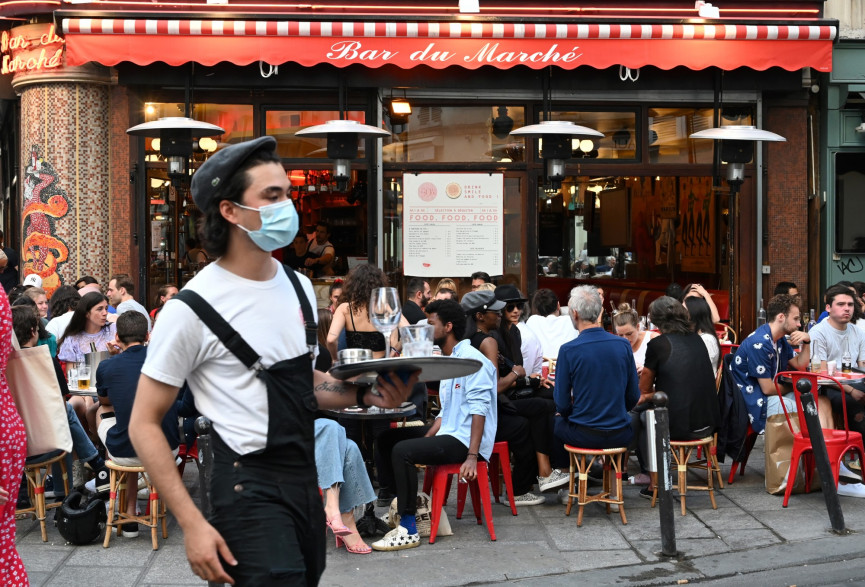 Un restaurant pendant la crise du coronavirus (illustration)