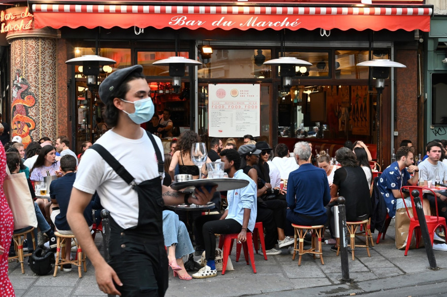 Un restaurant pendant la crise du coronavirus (illustration)