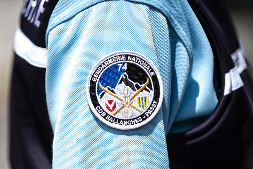Un officier de la gendarmerie française (illustration)
