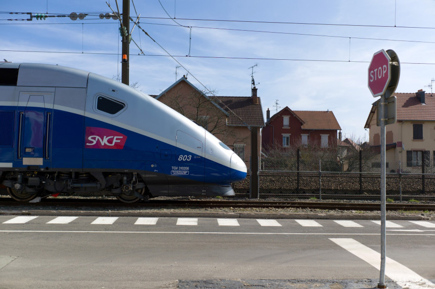 Un TGV (illustration)