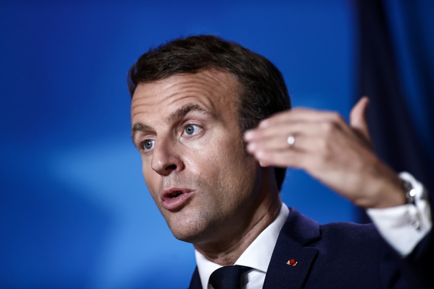Le président Emmanuel Macron, le 16 octobre 2020.