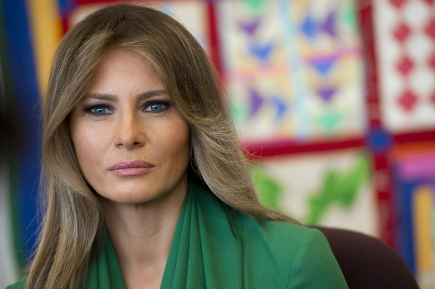 La première Dame des États-Unis, Melania Trump, le 5 avril 2017.