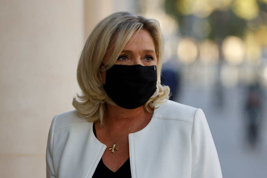 Marine Le Pen, le 22 septembre 2020