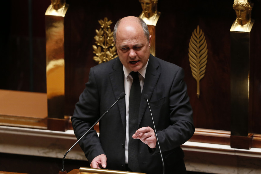 Bruno Le Roux, ici le 8 avril 2014, à l'Assemblée Nationale. (archives)