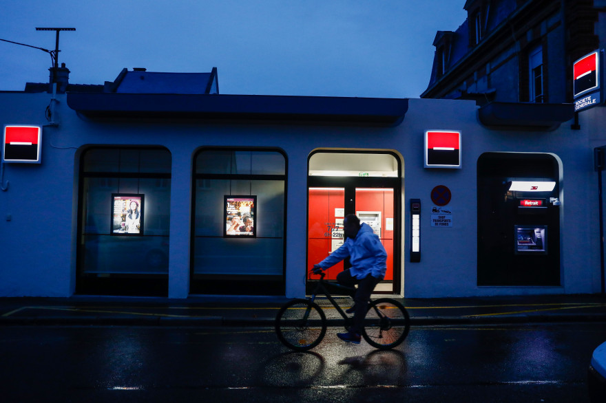 Un vélo de nuit à Ouistreham (illustration)