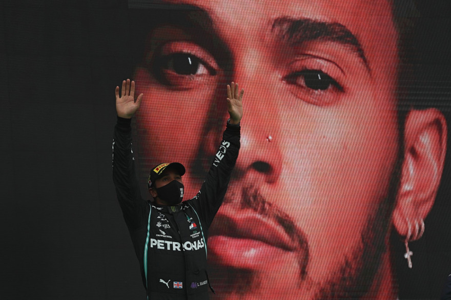 Lewis Hamilton a remporté le GP du Portugal le 25 octobre 2020