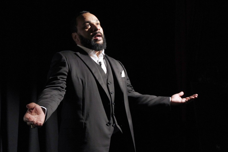 Dieudonné, le 15 janvier 2012, à Paris. (archives)