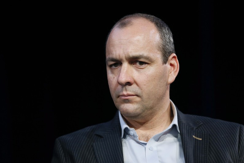 Le secrétaire général de la CFDT, Laurent Berger, le 5 juin 2014 à Marseille (Archives).
